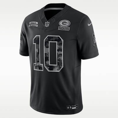 Jordan Love Green Bay Packers Salute to Service Men's Nike Dri-FIT